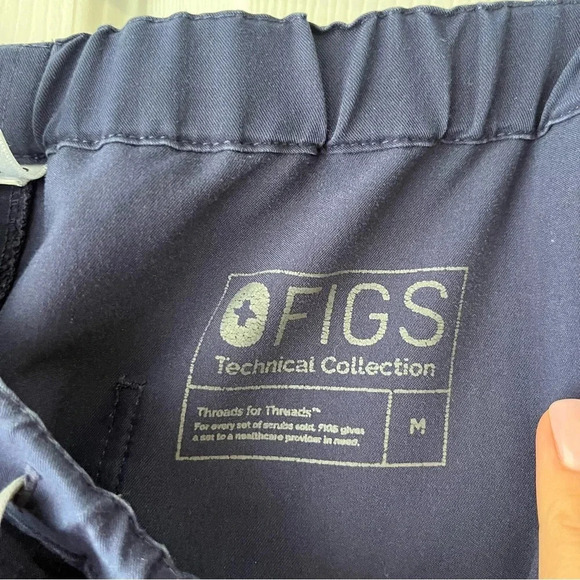 Figs Scrub Pants Mens Med Navy Technical Collection Medical Pockets - Picture 4 of 4